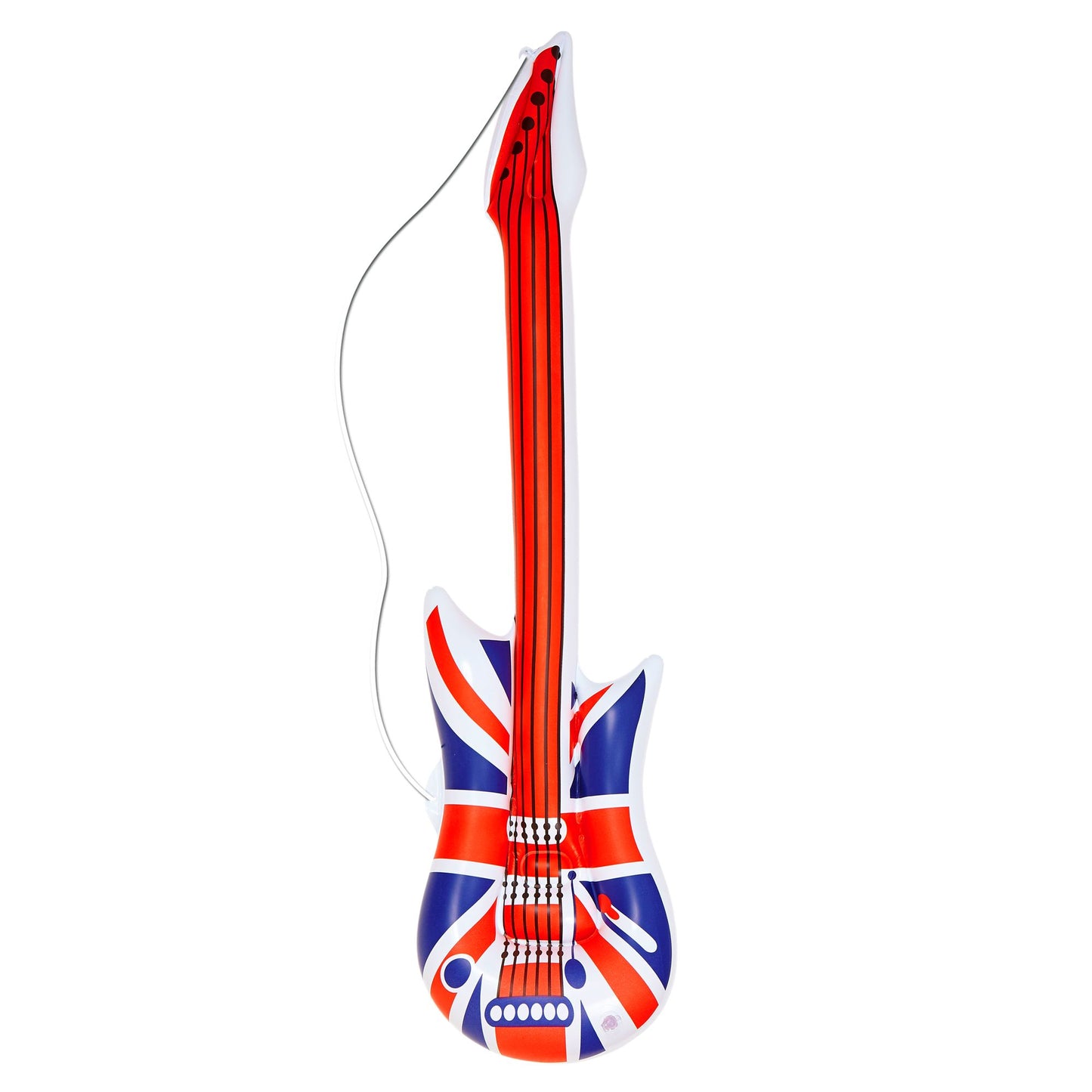 "AUFBLASBARE GITARRE U.K." 105 cm – Vorderansicht