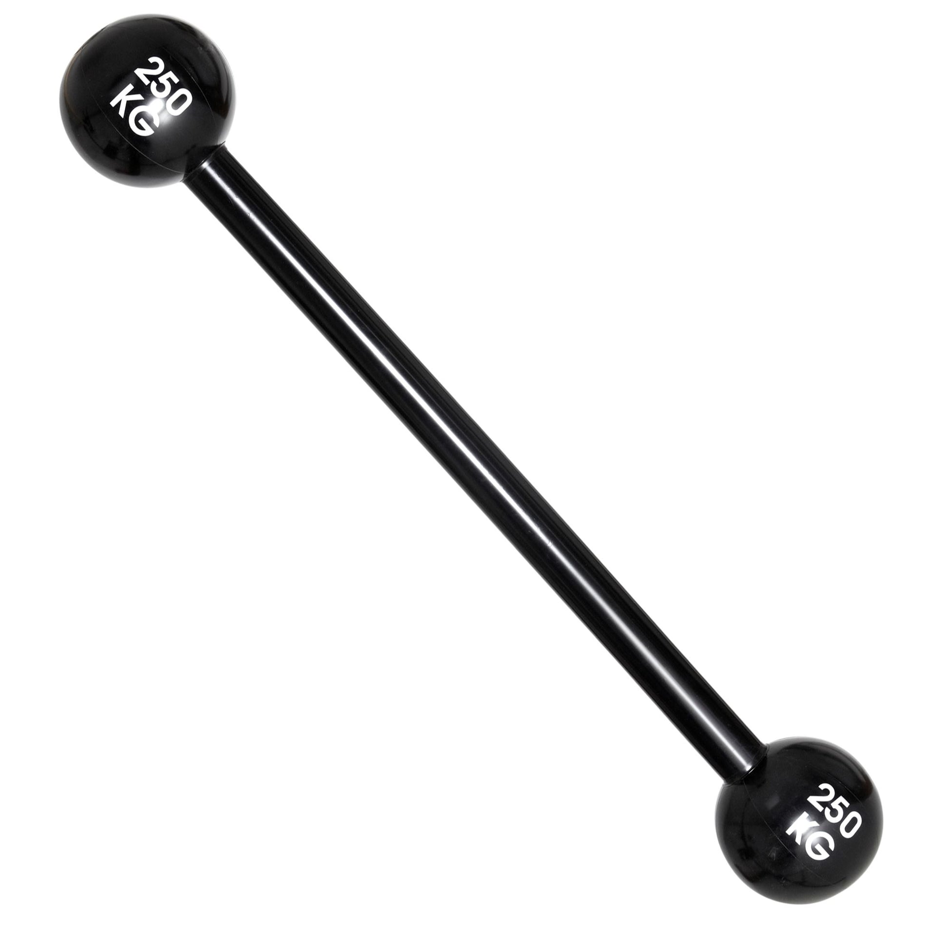 "AUFBLASBARE HANTELSTANGE" 120 cm – Vorderansicht