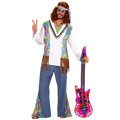 "AUFBLASBARE HIPPIE GITARRE" 105 cm – Ansicht 4
