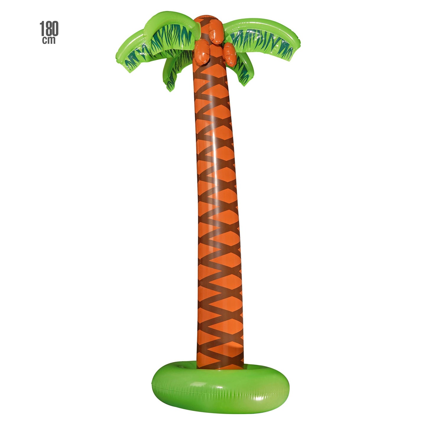 "AUFBLASBARE PALME" 180 cm – Vorderansicht