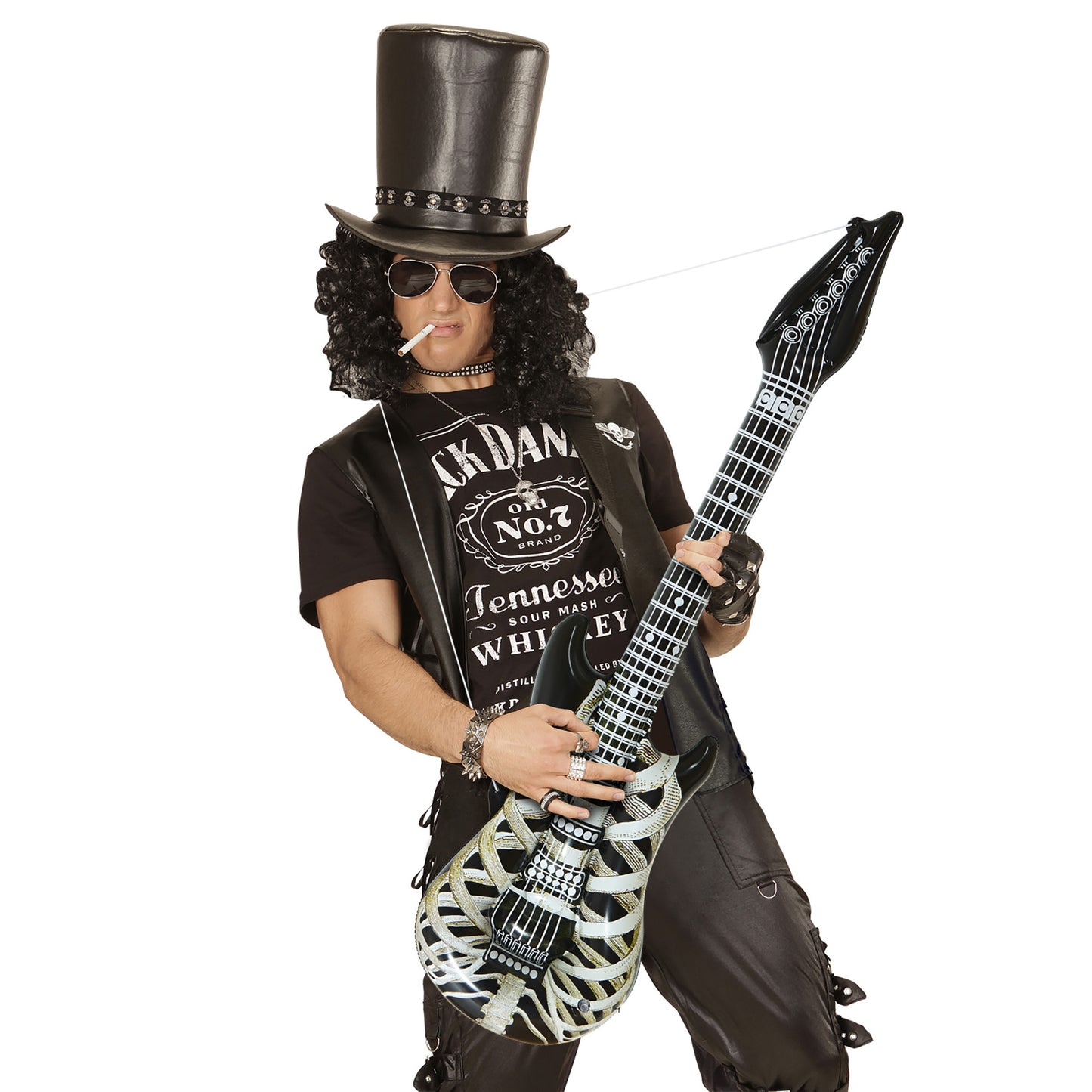 "AUFBLASBARE SKELETTGITARRE" 105 cm – Ansicht 3