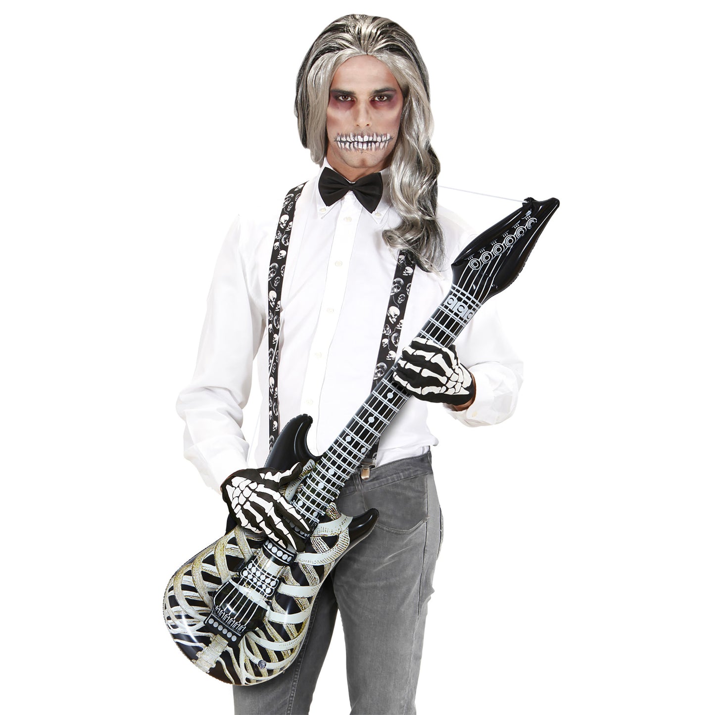 "AUFBLASBARE SKELETTGITARRE" 105 cm – Ansicht 5