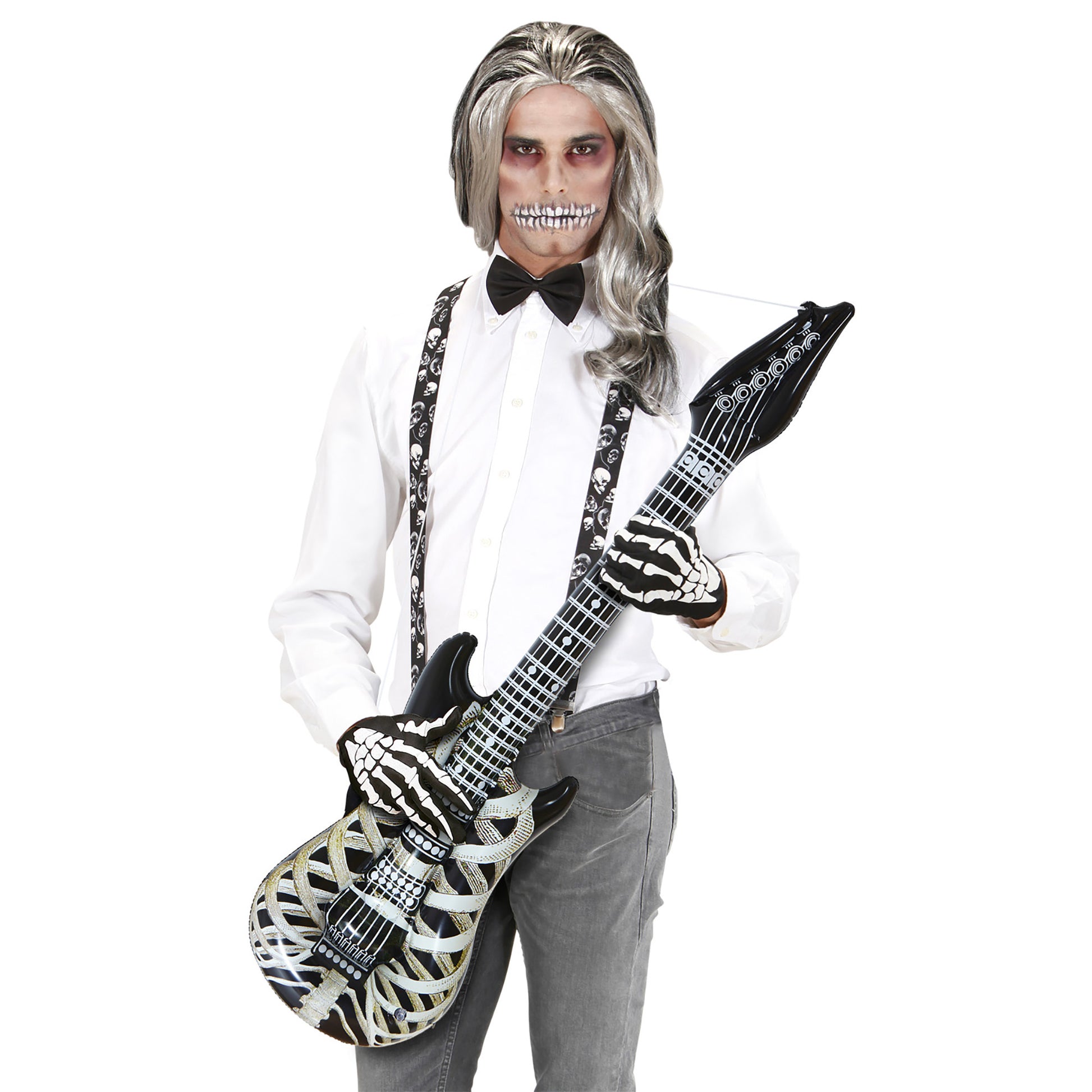 "AUFBLASBARE SKELETTGITARRE" 105 cm – Ansicht 5