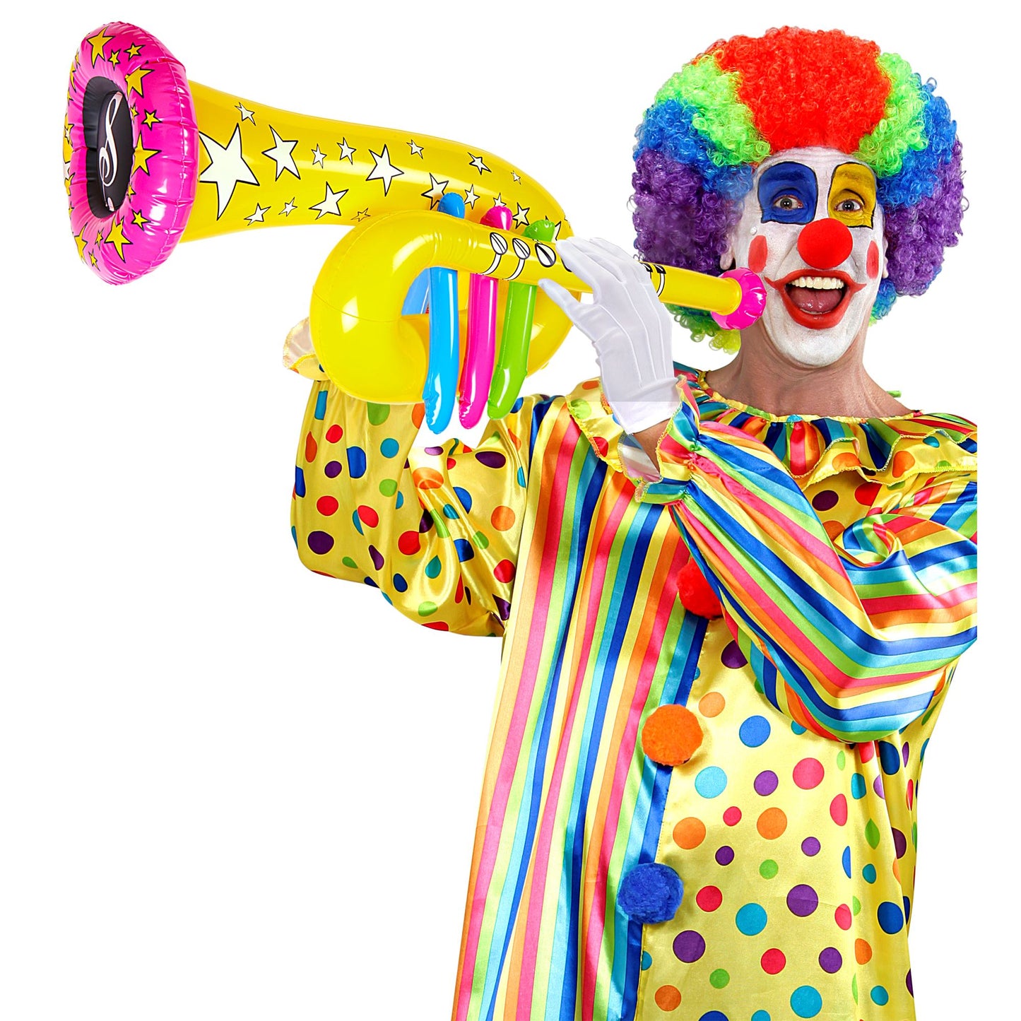 "AUFBLASBARE TUBA GELB"63 cm – Ansicht 4