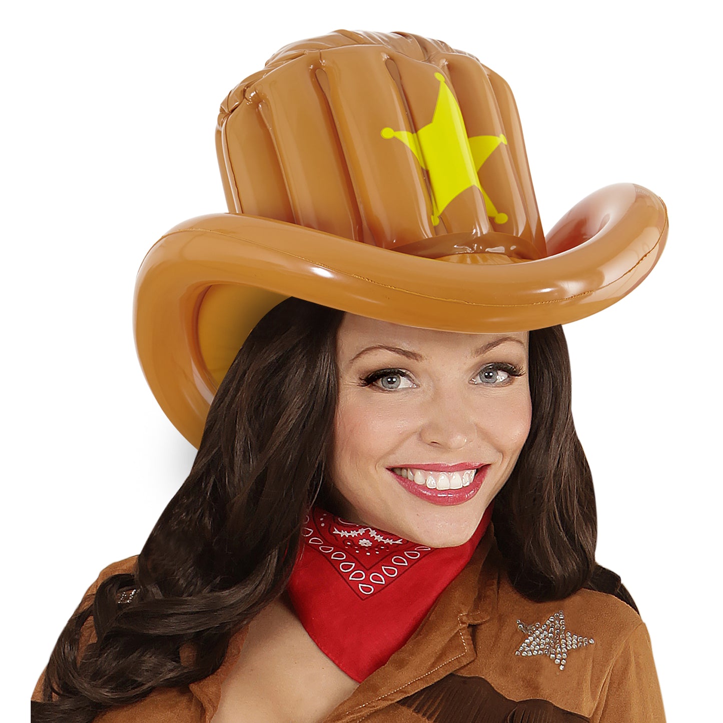 "AUFBLASBARER COWBOYHUT" – Ansicht 3