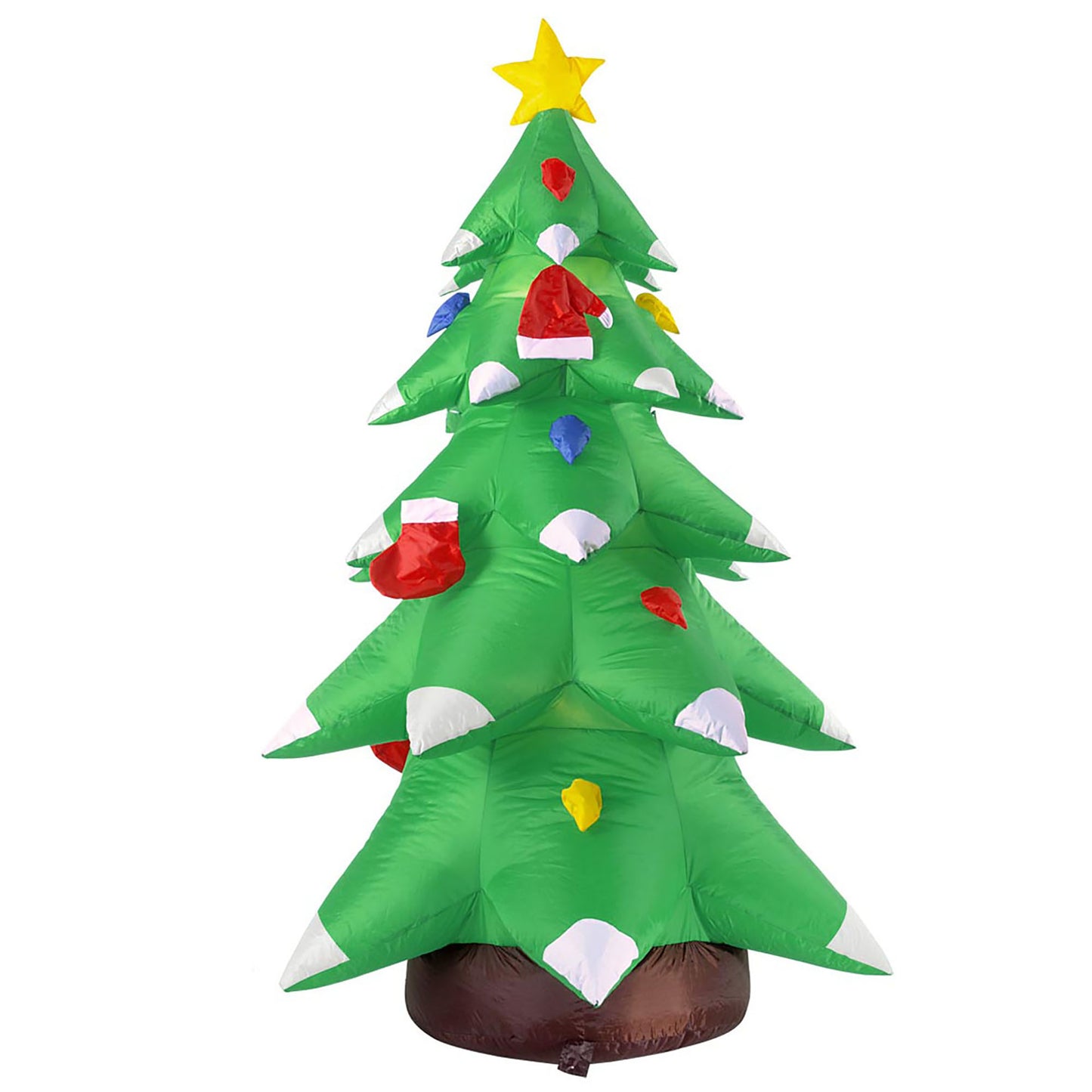 "AUFBLASBARER LEUCHTENDER WEIHNACHTSBAUM MIT INTEGRIERTEM GEBLÄSE" 183 cm – Ansicht 3