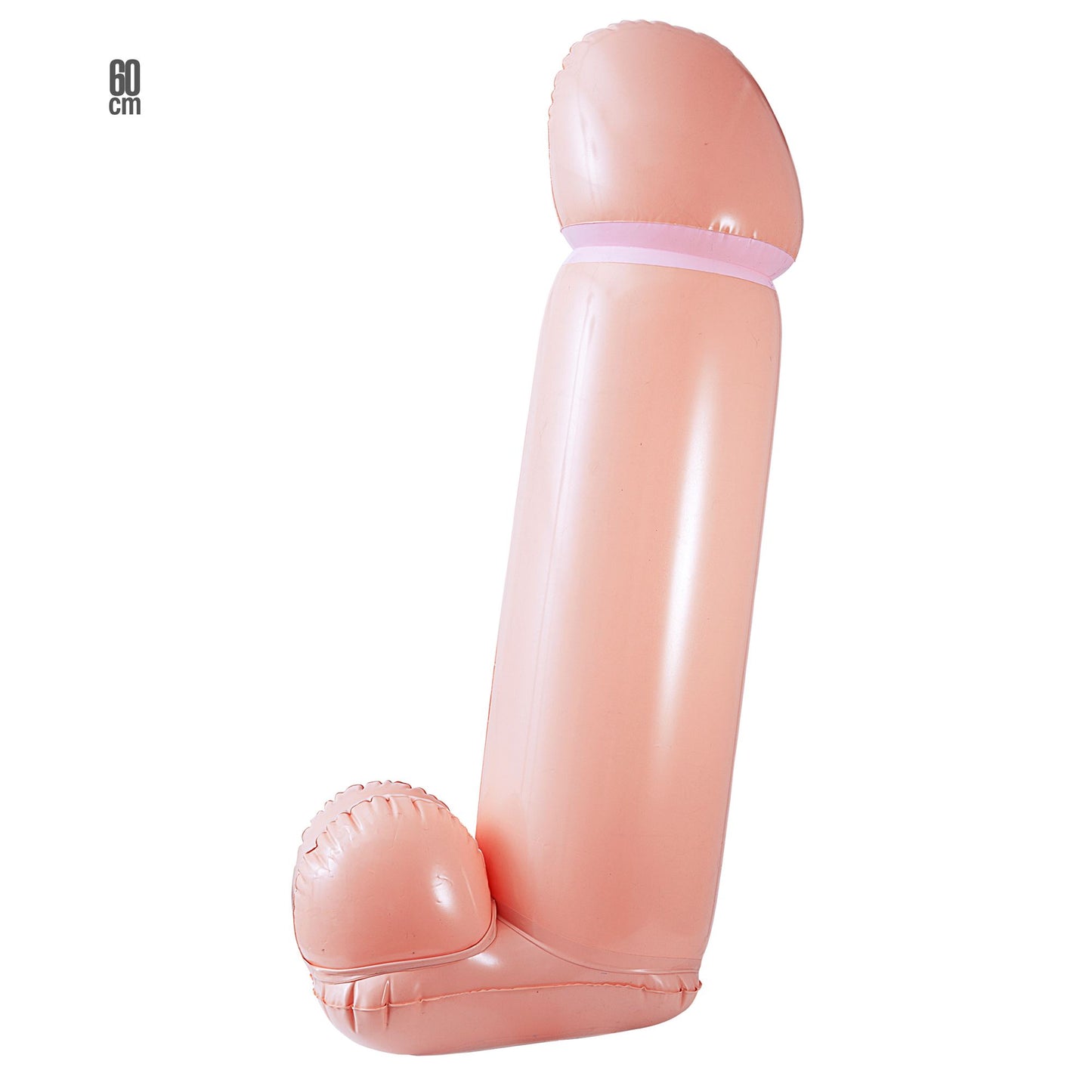 "AUFBLASBARER WILLY" 60 cm – Vorderansicht