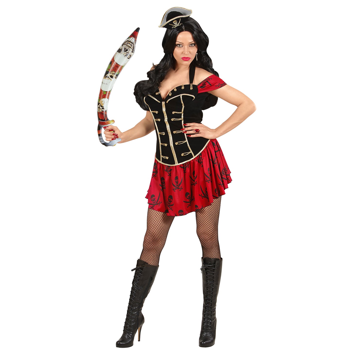 "AUFBLASBARES PIRATENSCHWERT" 75 cm – Ansicht 3