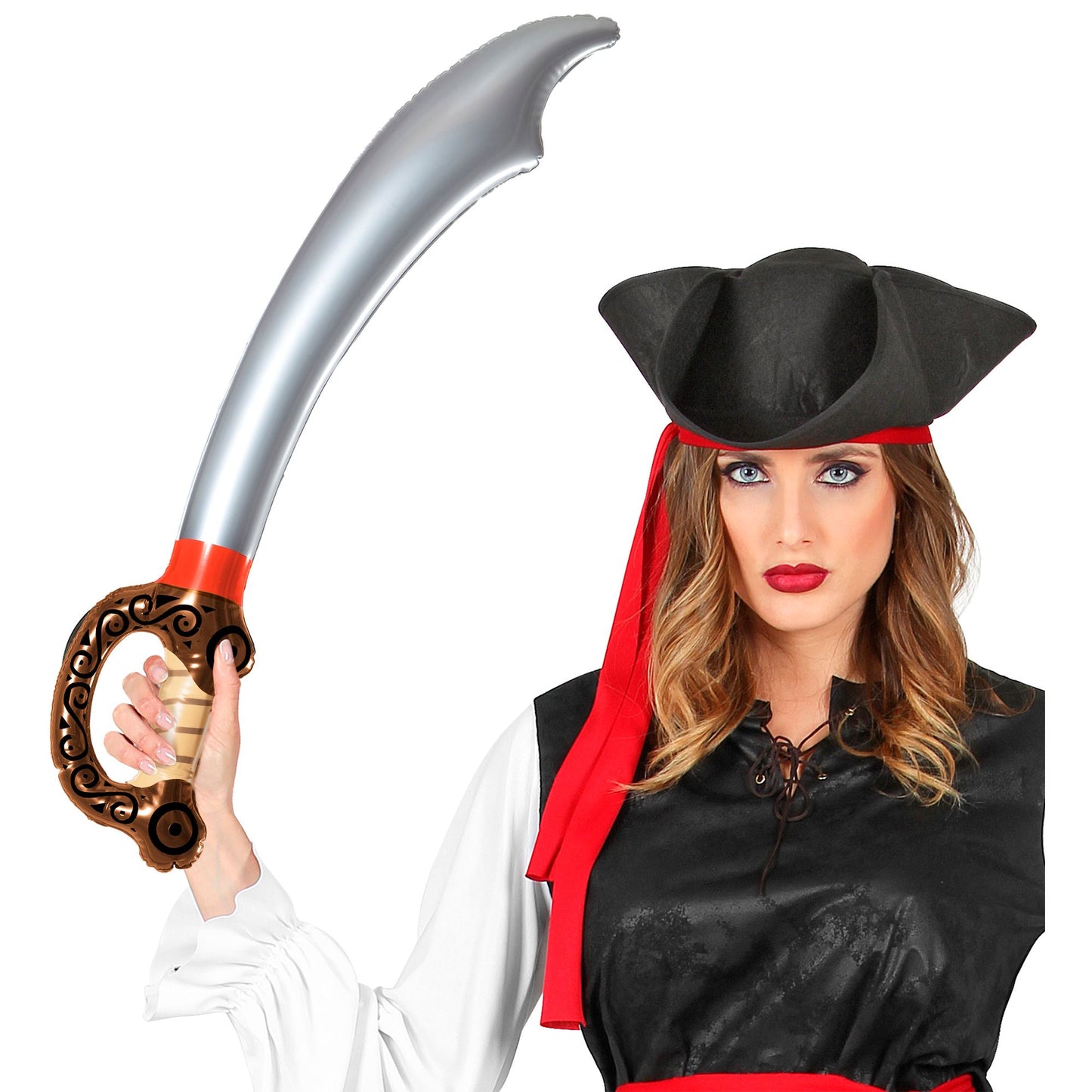 "AUFBLASBARES PIRATENSCHWERT" 75 cm – Ansicht 4