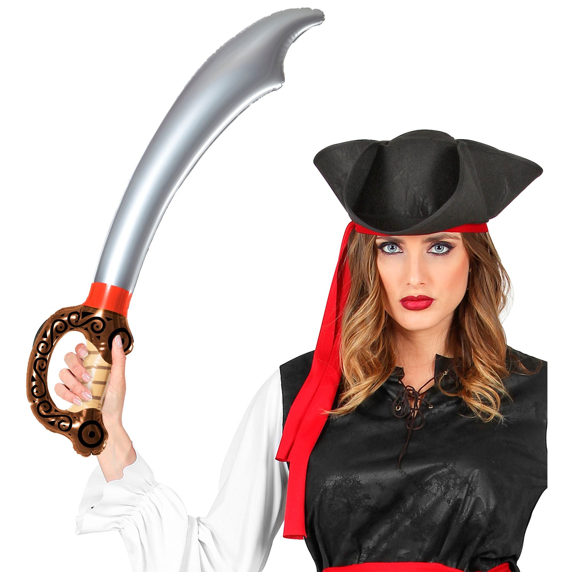 "AUFBLASBARES PIRATENSCHWERT" 75 cm – Ansicht 4