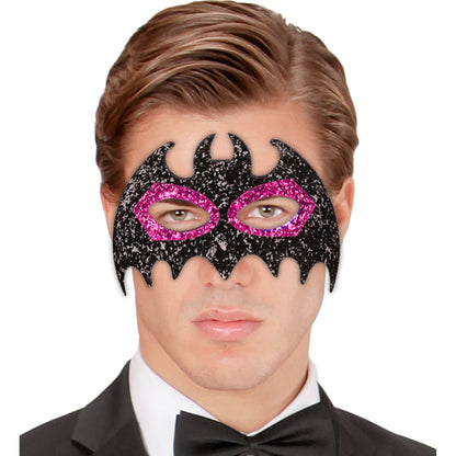 "AUGENMASKE FLEDERMAUS " 4 Farben sortiert – Detailansicht