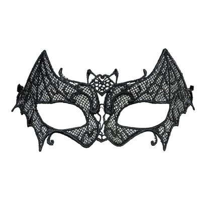 "AUGENMASKE FLEDERMAUS AUS SPITZE" – Vorderansicht