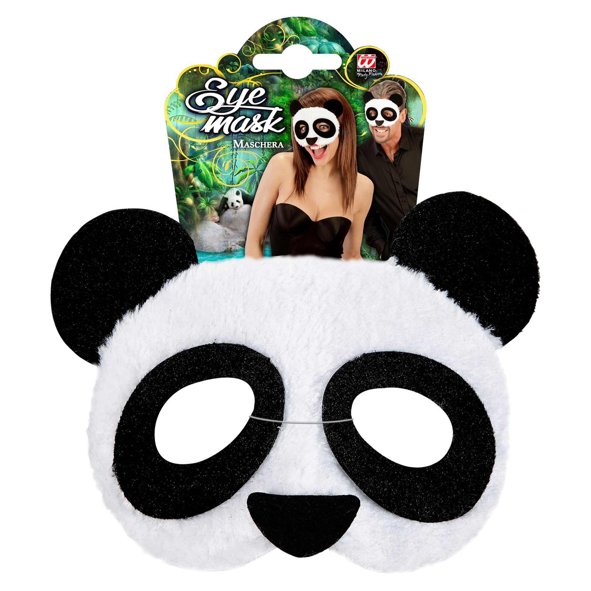 "AUGENMASKE PLÜSCHPANDA" – Detailansicht