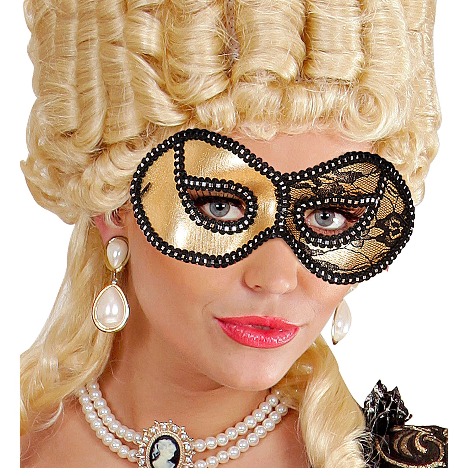 "AUGENMASKE VANITY MIT SPITZENBESATZ" – Ansicht 3
