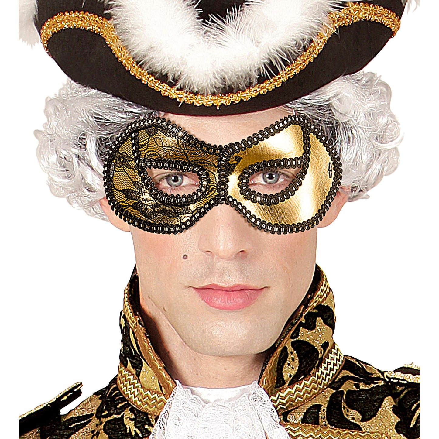 "AUGENMASKE VANITY MIT SPITZENBESATZ" – Ansicht 4