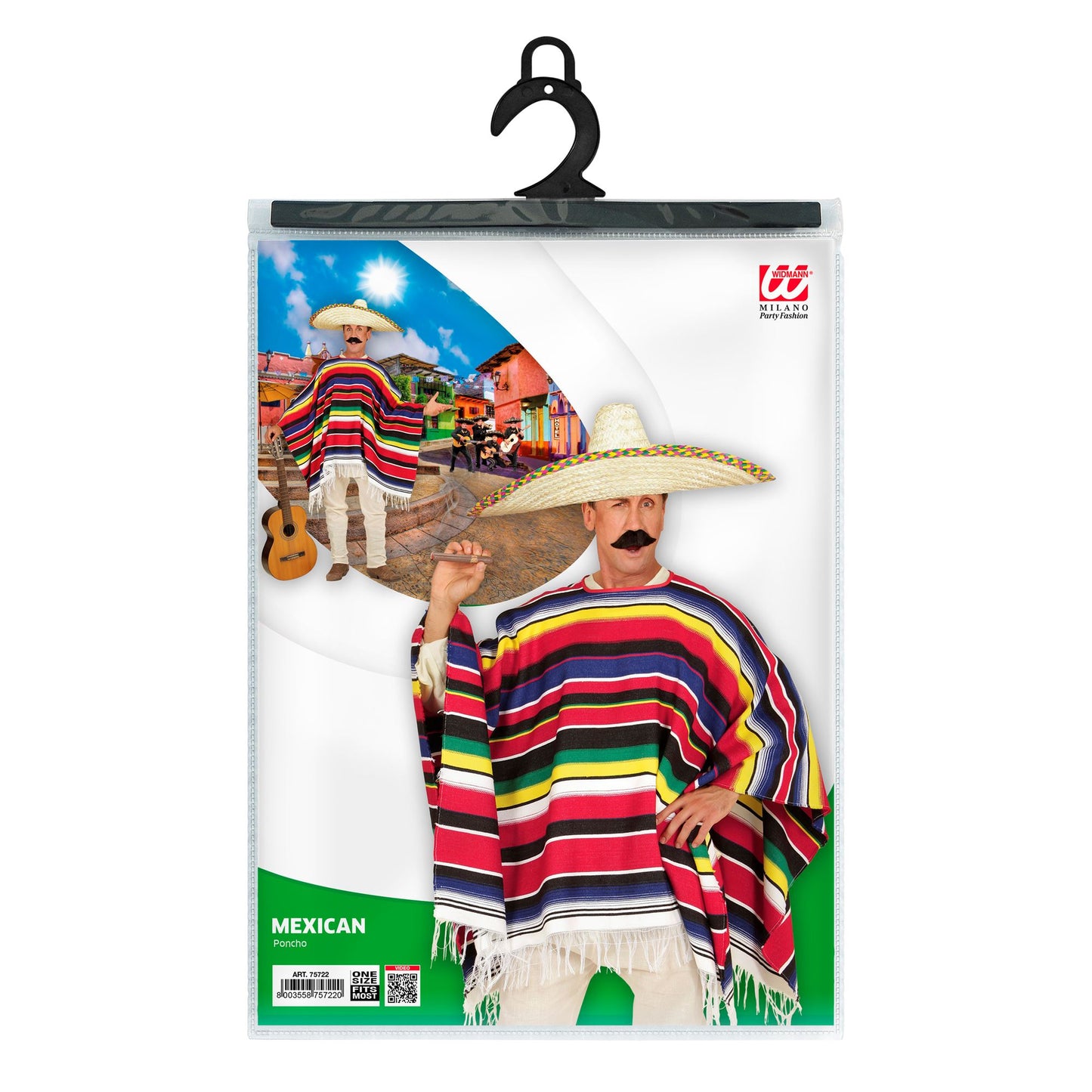 "AUTHENTISCHER MEXIKANISCHER PONCHO" – Ansicht 5