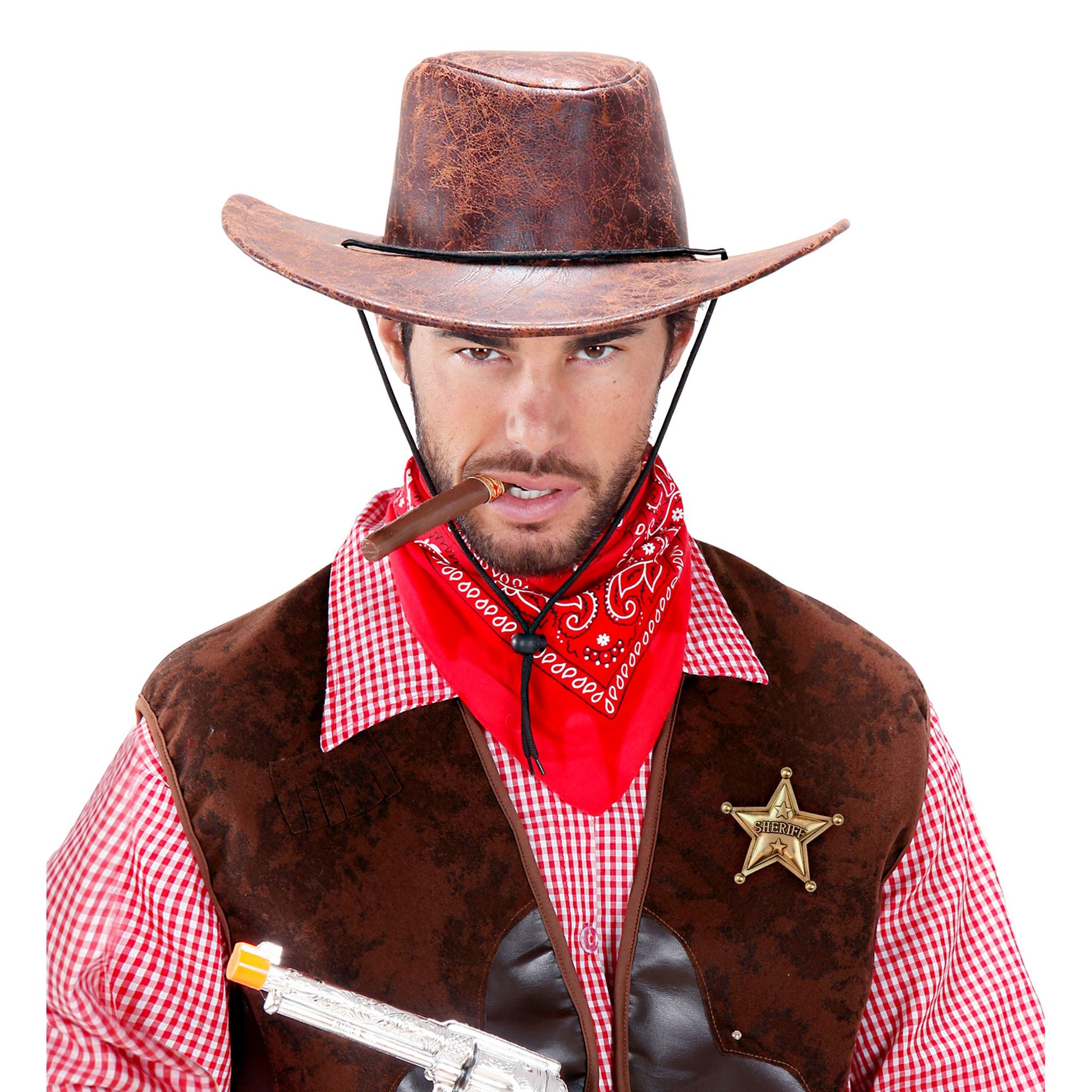 "AUTHENTISCHER SHERIFFSTERN" aus Metall – Ansicht 3