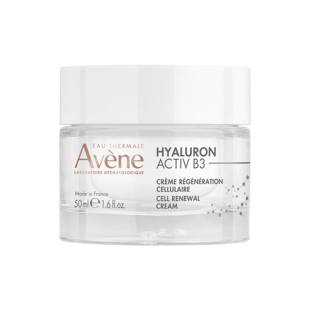Avene Avene, Hyaluron Activ, Cellular Regeneration, Tag, Sahne, Für das Gesicht, 50 ml Regular
