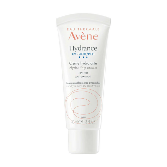 Avene Avene, Hydrance Rich, Hydratisierend, Reichhaltige Creme, Für das Gesicht, SPF 30, 40 ml Regular