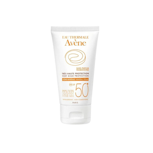 Avene Avene, Sun Care, Mineral, Photo-Protecteur, Tag, Sahne, Für das Gesicht, SPF50+, 50 ml Regular