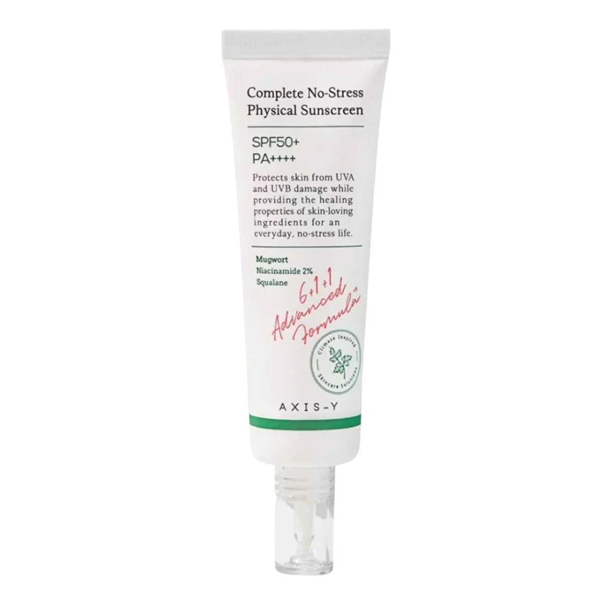 Axis-Y Axis-Y, Complete No-Stress, Sonnenschutz, Sonnencreme, Für das Gesicht, SPF 50+, 50 ml Regular