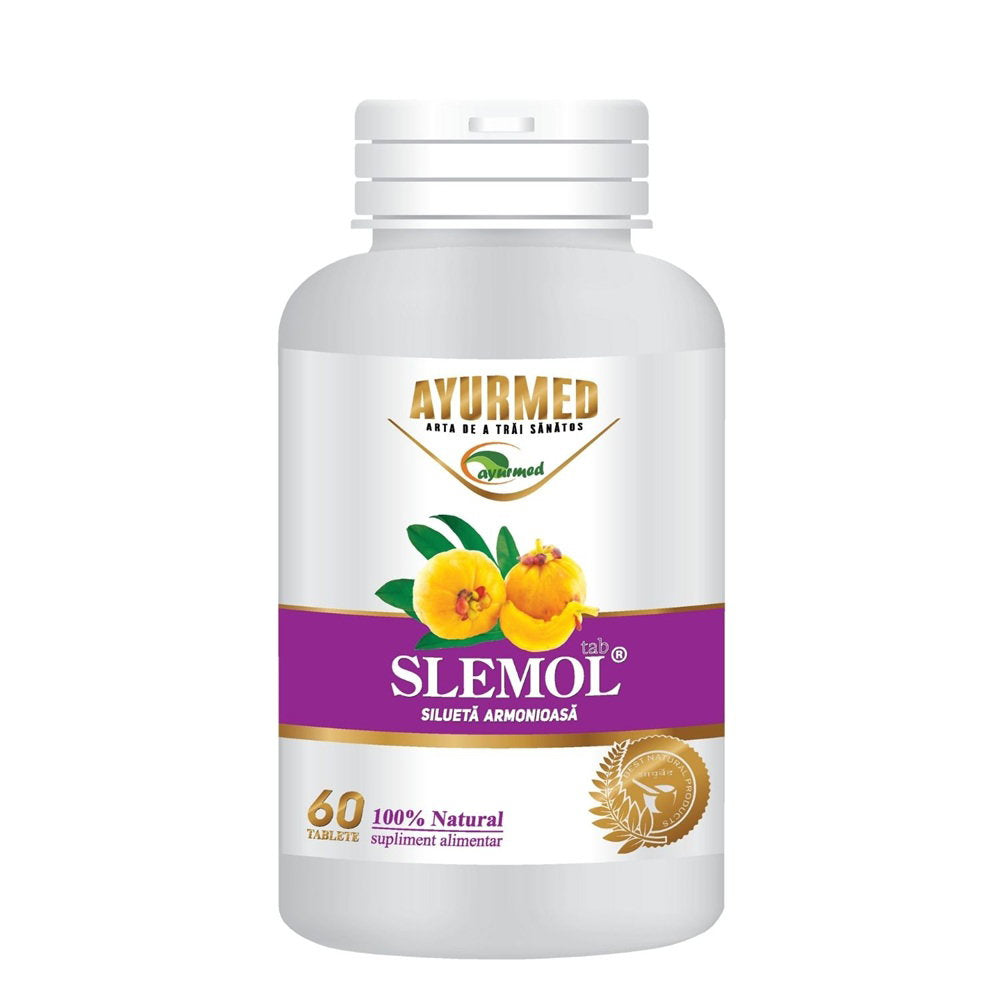 Ayurmed, Slemol, Support Natural Weight Management, Kapseln, 60 Capsules