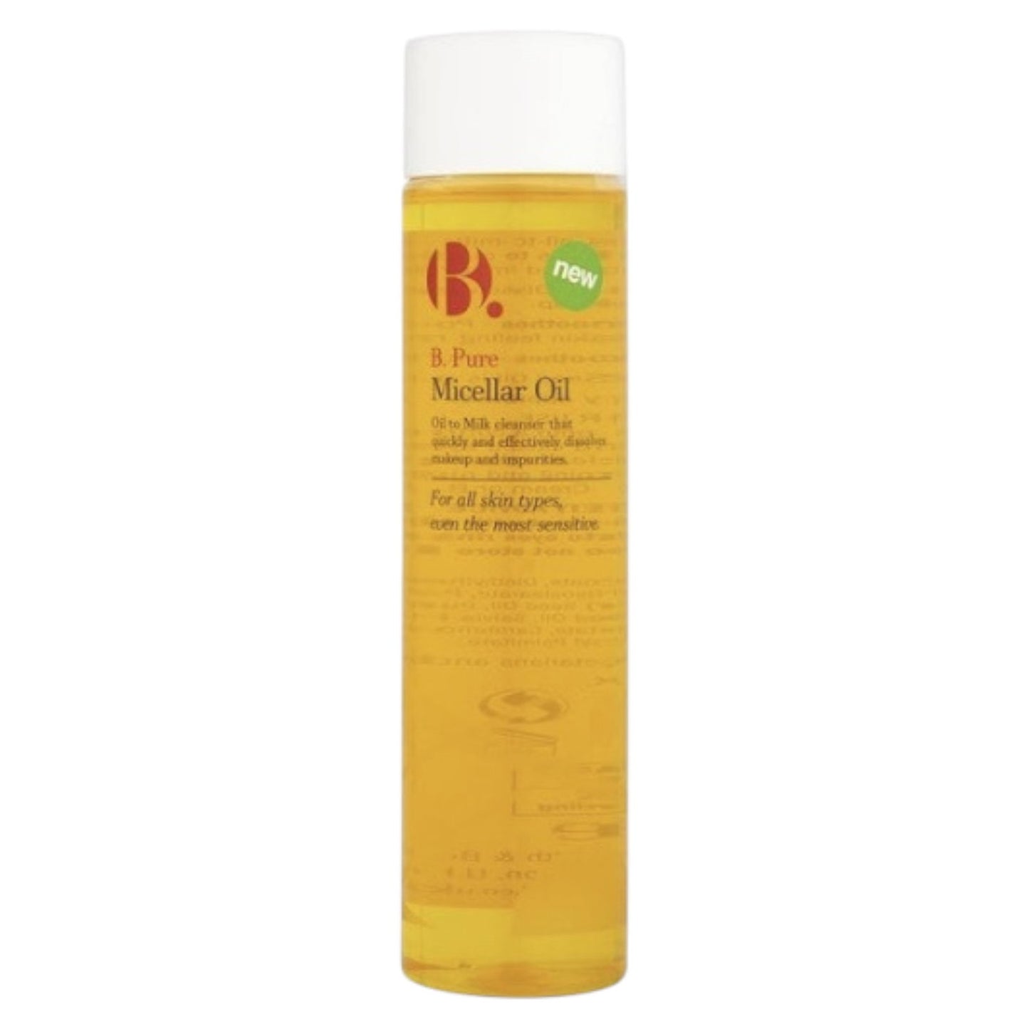 B. Skincare, Pure Micellar Oil, Emolliens, Reinigungsöl, Für das Gesicht, 150 ml *Tester