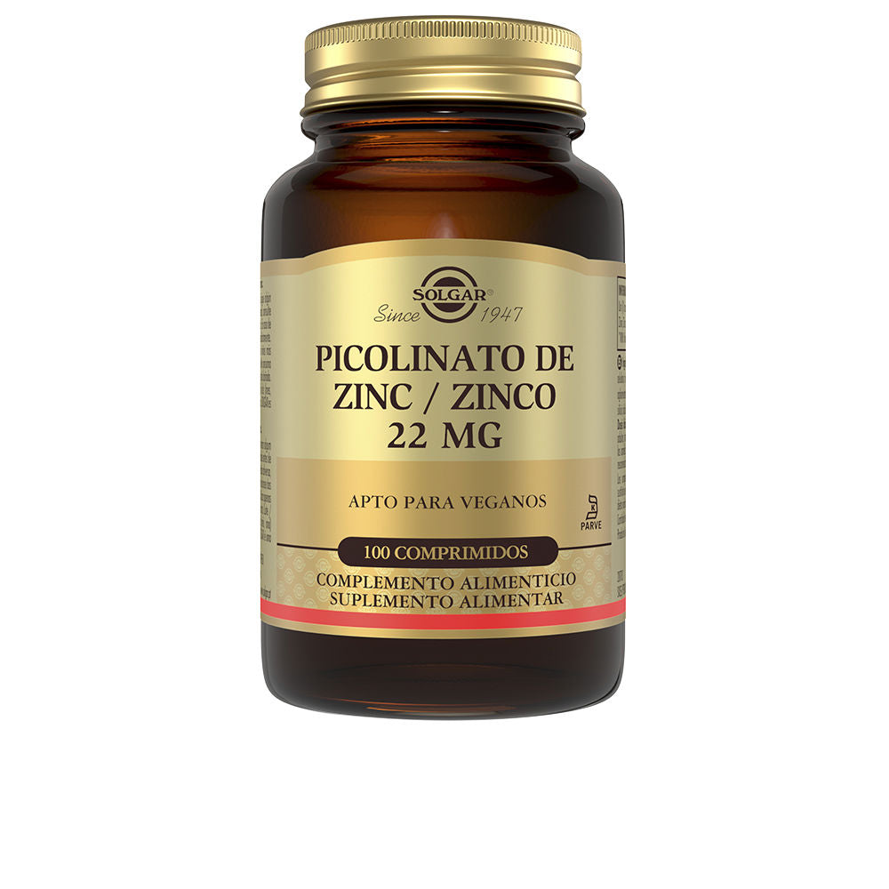 ZINC PICOLINATE 22mg. tablets 100 u