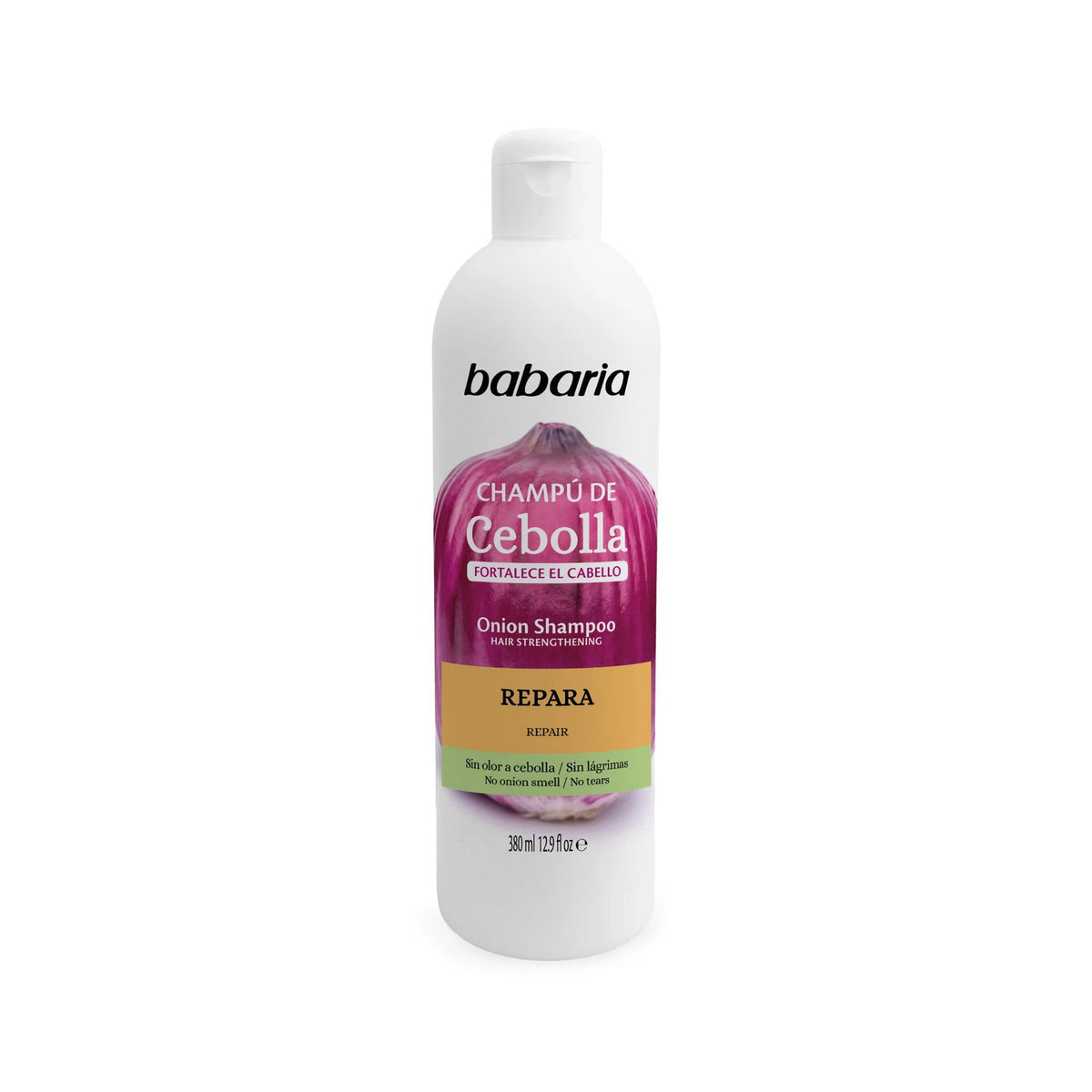 Babaria, Onion, Haarshampoo, Strengthening & Repairing, 380 ml