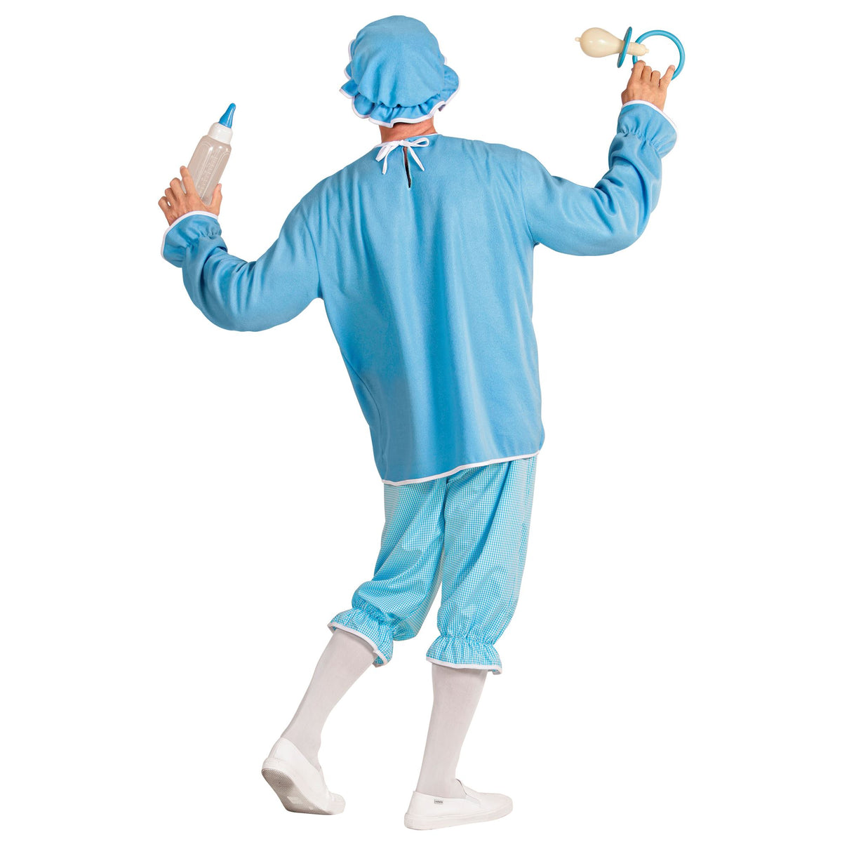 "BABY JUNGE" (Oberteil mit Lätzchen, kurze Hose, Mütze) – Ansicht 3