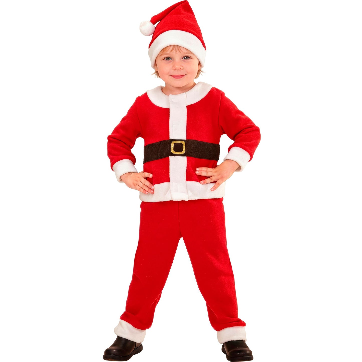 "BABY WEIHNACHTSMANN FÜR JUNGEN" (Oberteil, Hose, Mütze) – Ansicht 3