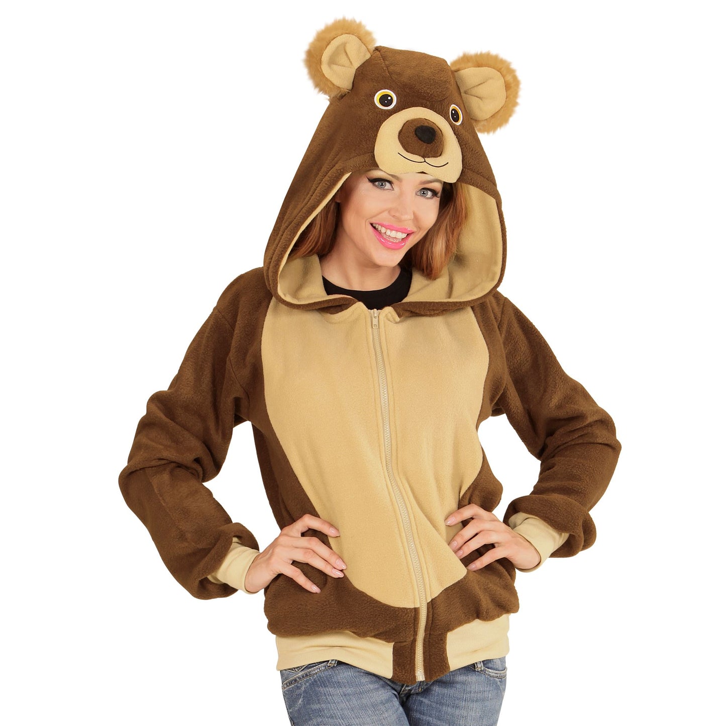 "BÄR" (Fleecejacke mit Kapuze) – Ansicht 3