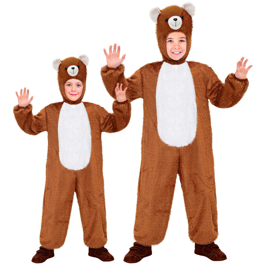 "BÄR FUNNY" (Overall mit Kapuze) – Vorderansicht