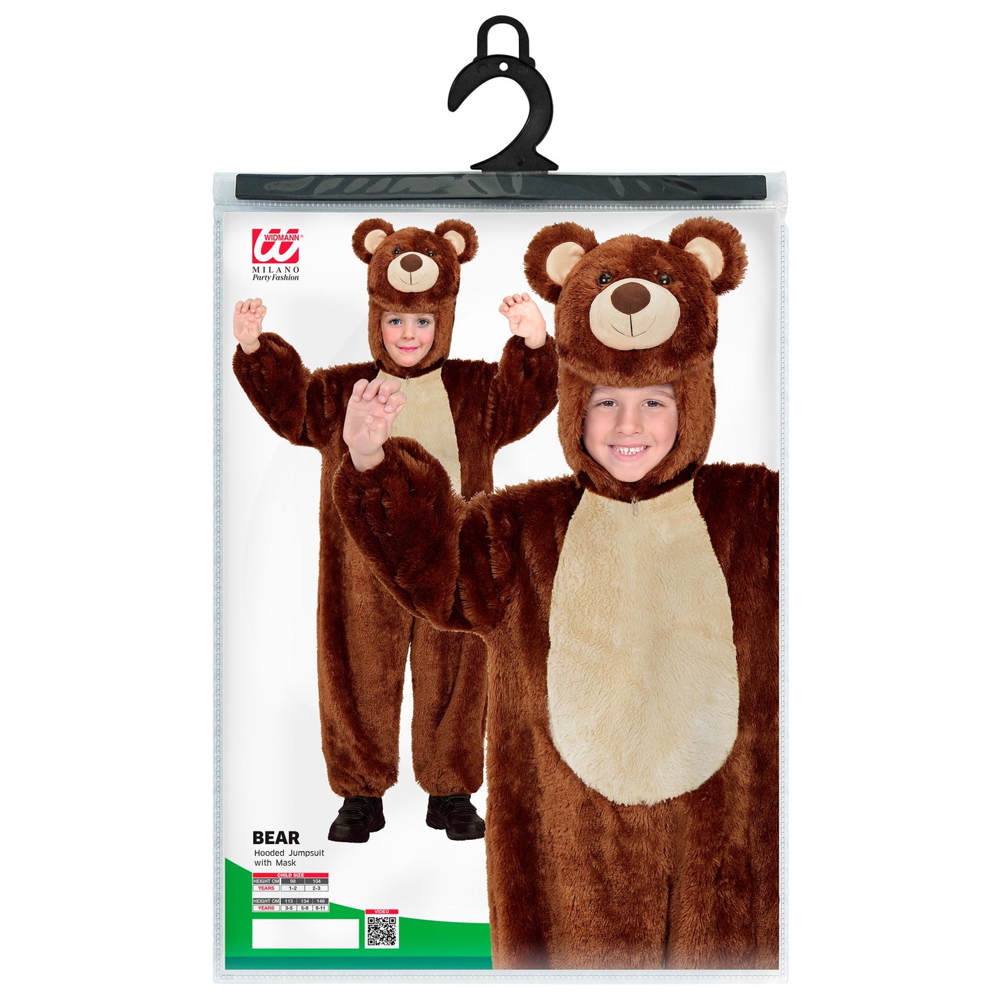 "BÄR SOFT PLÜSCHKOSTÜM" (Overall mit Kapuze und Maske) – Ansicht 4