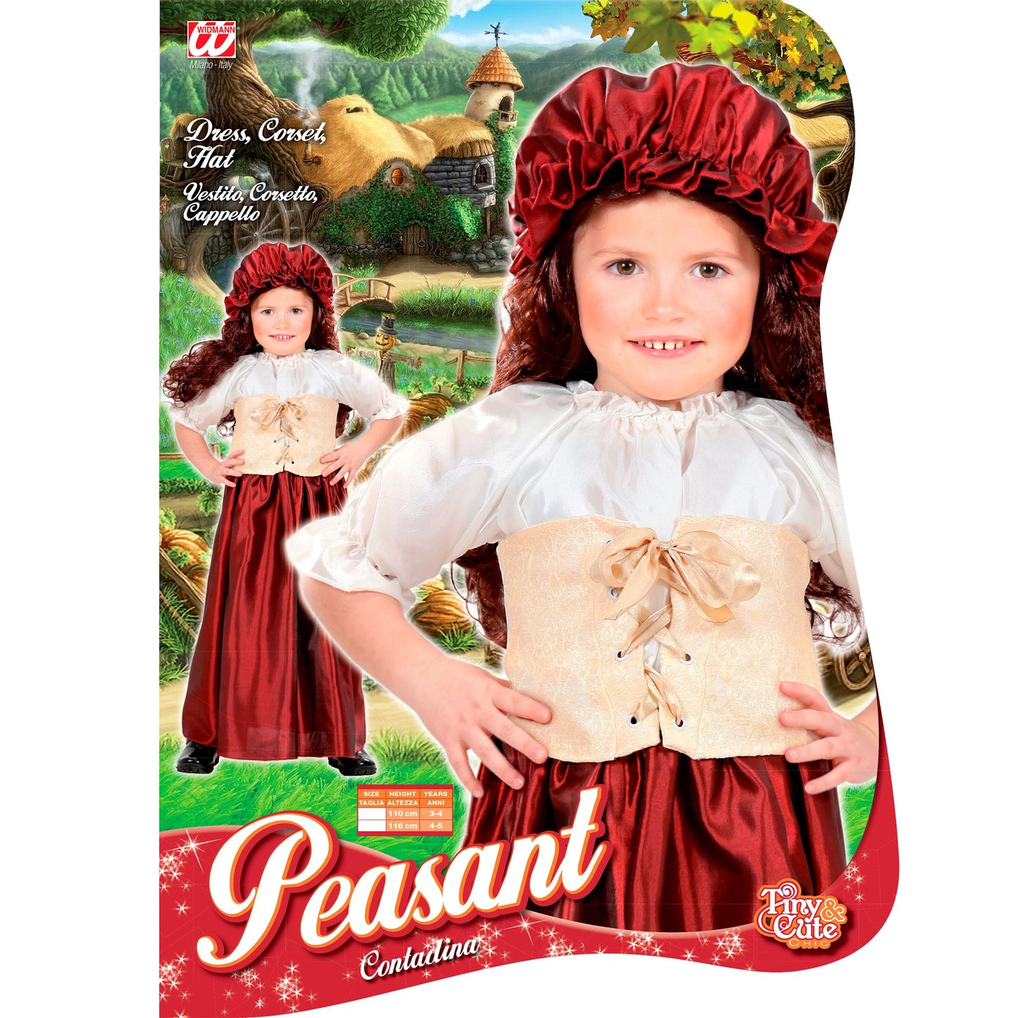 "BÄUERIN" (Bluse, Korsett, Rock) – Detailansicht