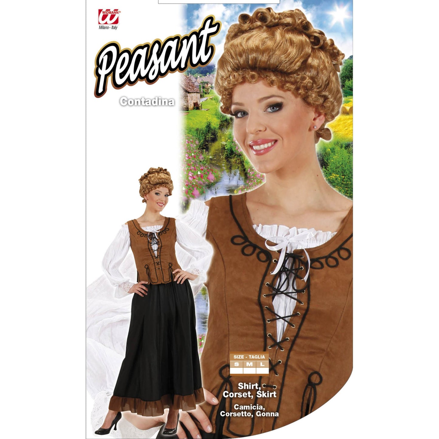"BÄUERIN" (Bluse, Korsett, Rock) – Ansicht 4