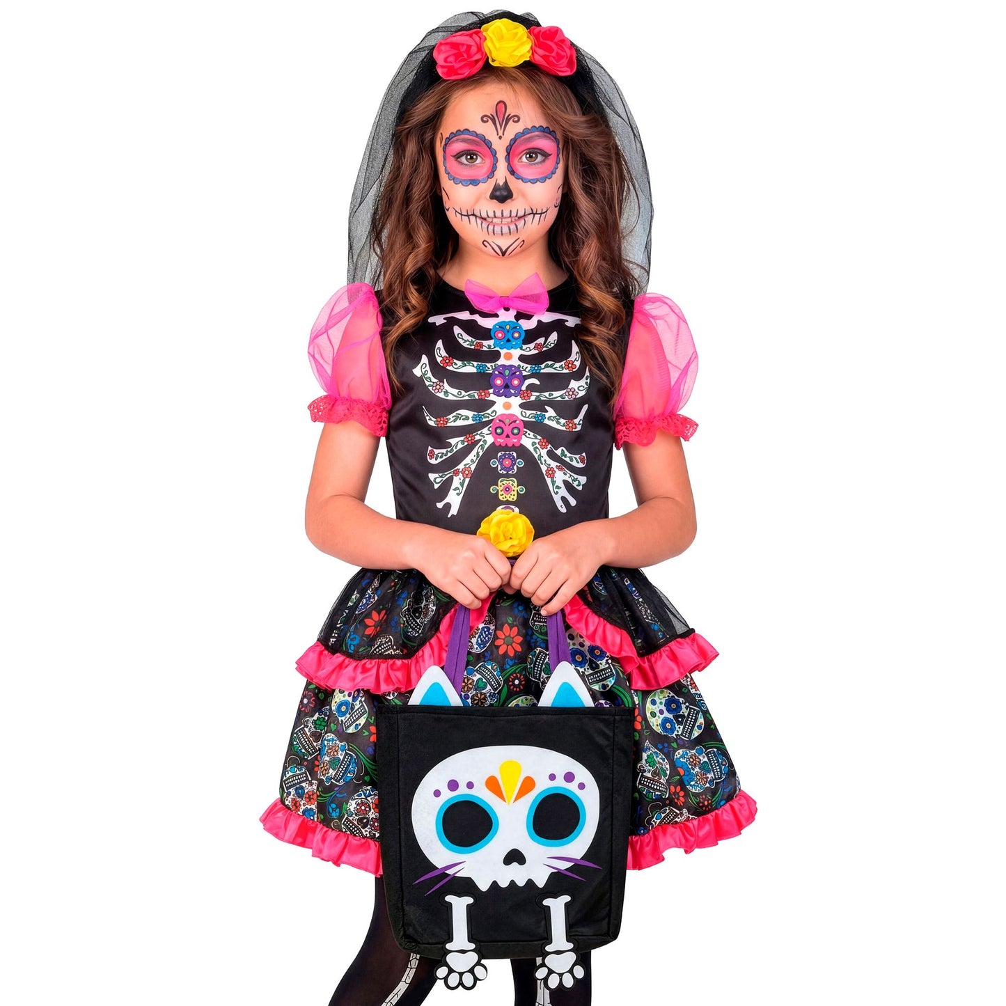 "BAG TRICK OR TREAT CAT SKELETON" – Ansicht 4