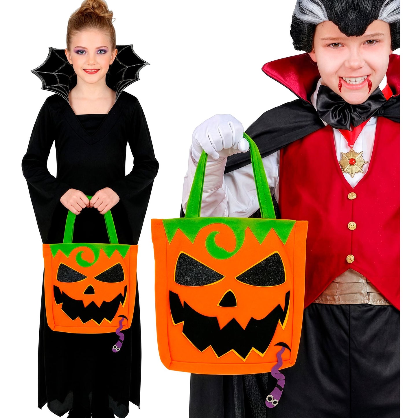 "BAG TRICK OR TREAT PUMPKIN" – Ansicht 3