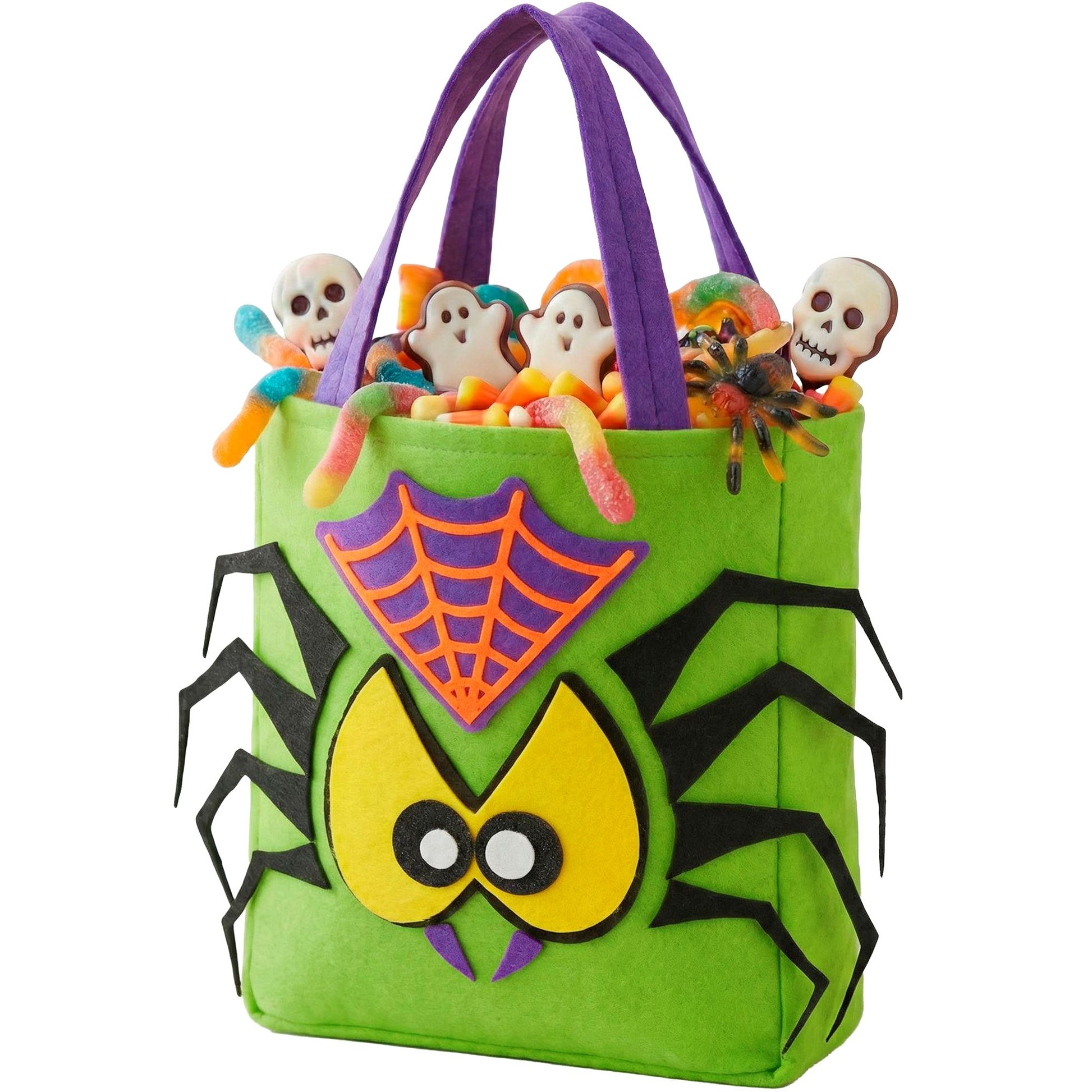 "BAG TRICK OR TREAT SPIDER" – Vorderansicht