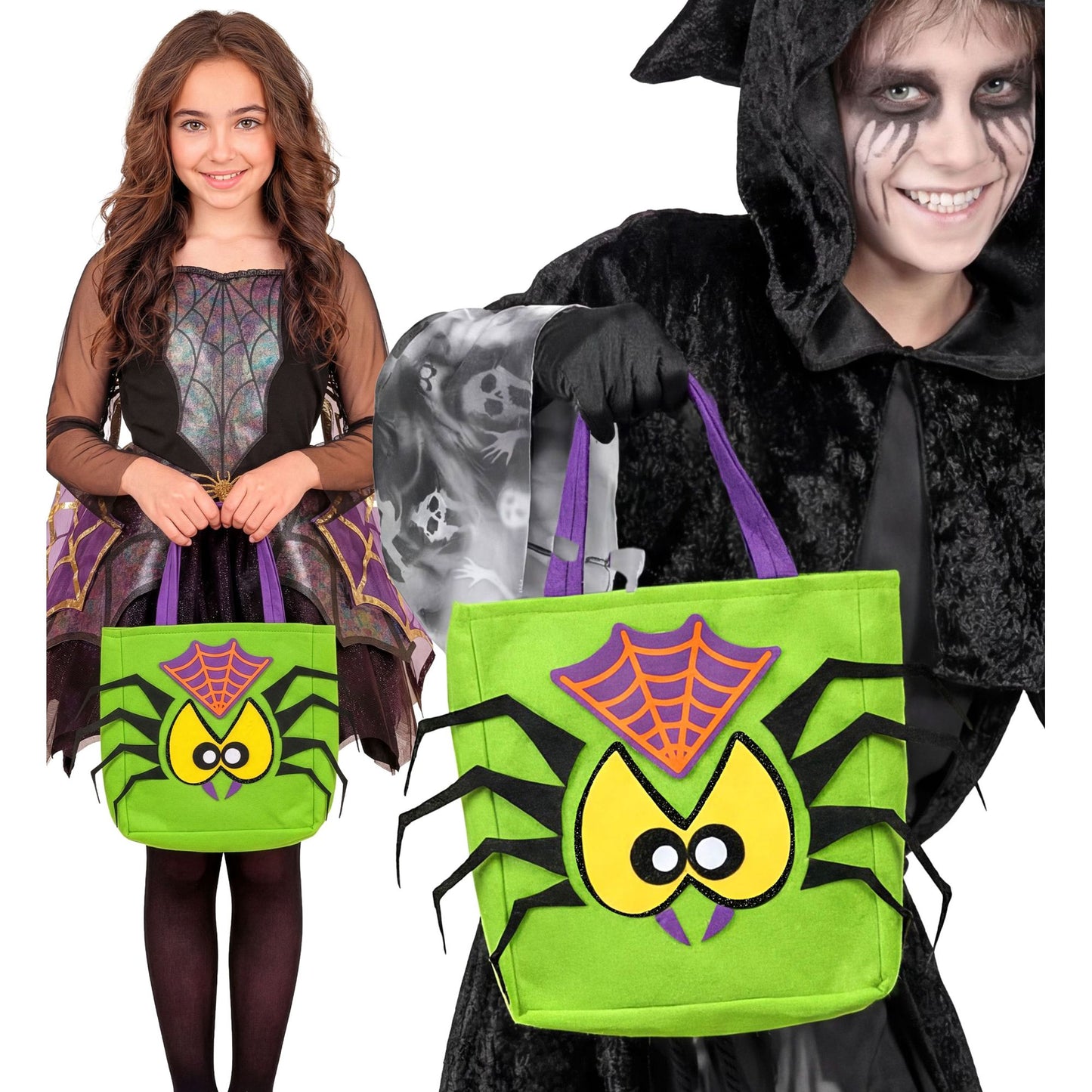"BAG TRICK OR TREAT SPIDER" – Ansicht 3