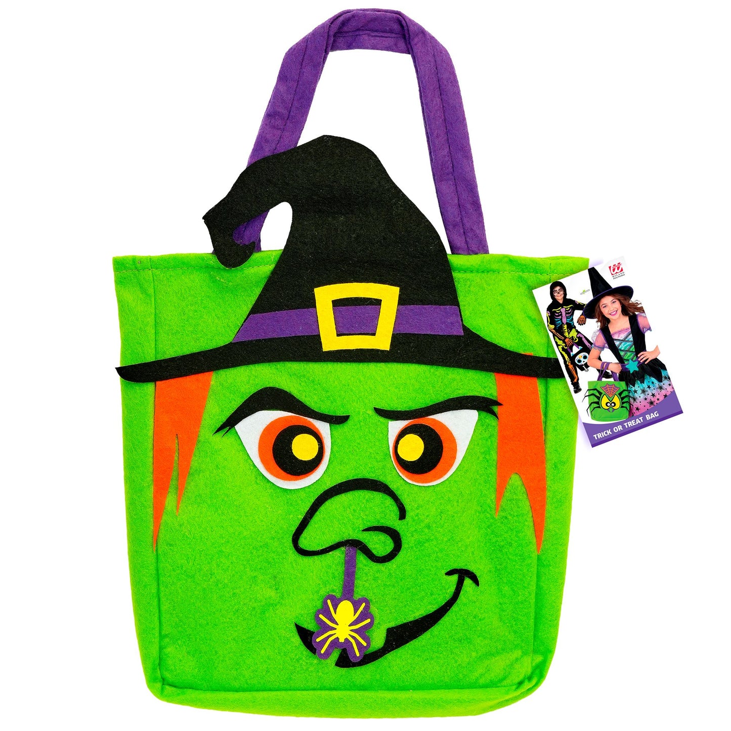 "BAG TRICK OR TREAT WITCH" – Detailansicht