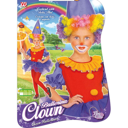 "BALLERINA CLOWN" (Kostüm mit Tutu, Hut) – Detailansicht