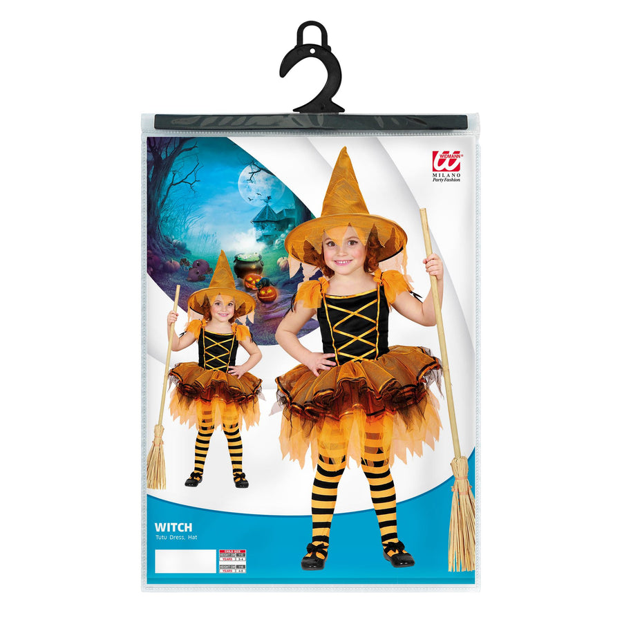 "BALLERINA HEXE" (Kostüm mit Tutu, Hut) – Detailansicht