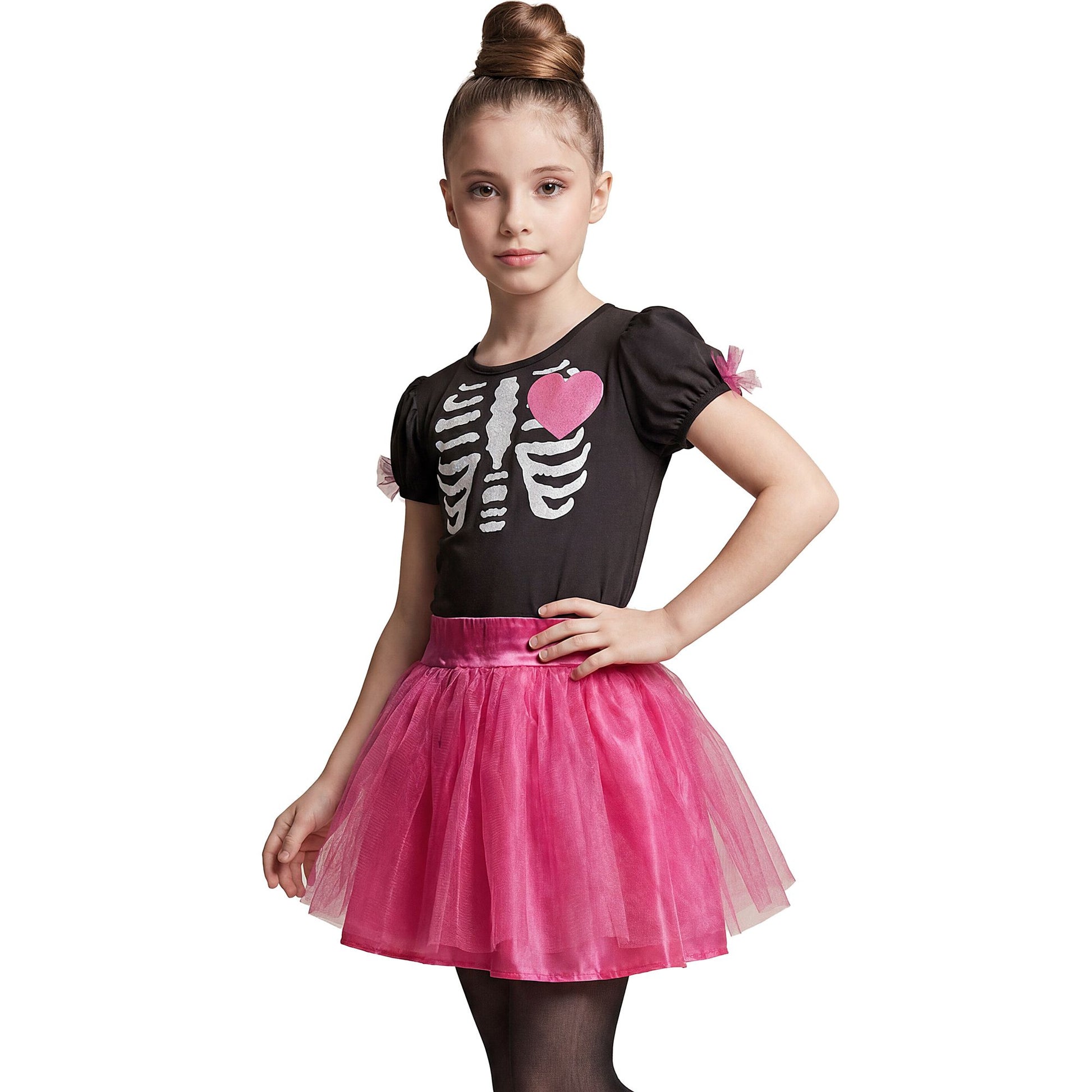 "BALLERINA SKELETON" (Kleid mit Tutu) – Vorderansicht
