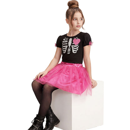 "BALLERINA SKELETON" (Kleid mit Tutu) – Detailansicht