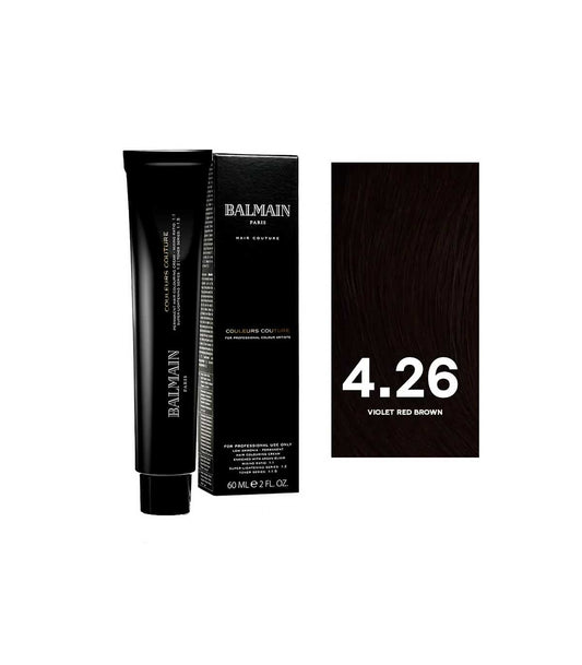 Balmain Professionnel Balmain Professionnel, Couleurs Couture, Permanente Haarfarbe, 4.26 Violet Red Brown, 60 ml Regular