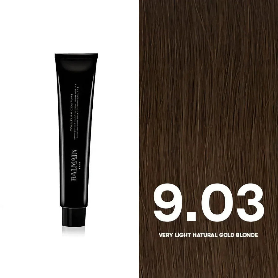 Balmain Professionnel Couleurs Couture permanente Haarfarbe 9.03 Very Light Natural Gold Blonde 60 ml