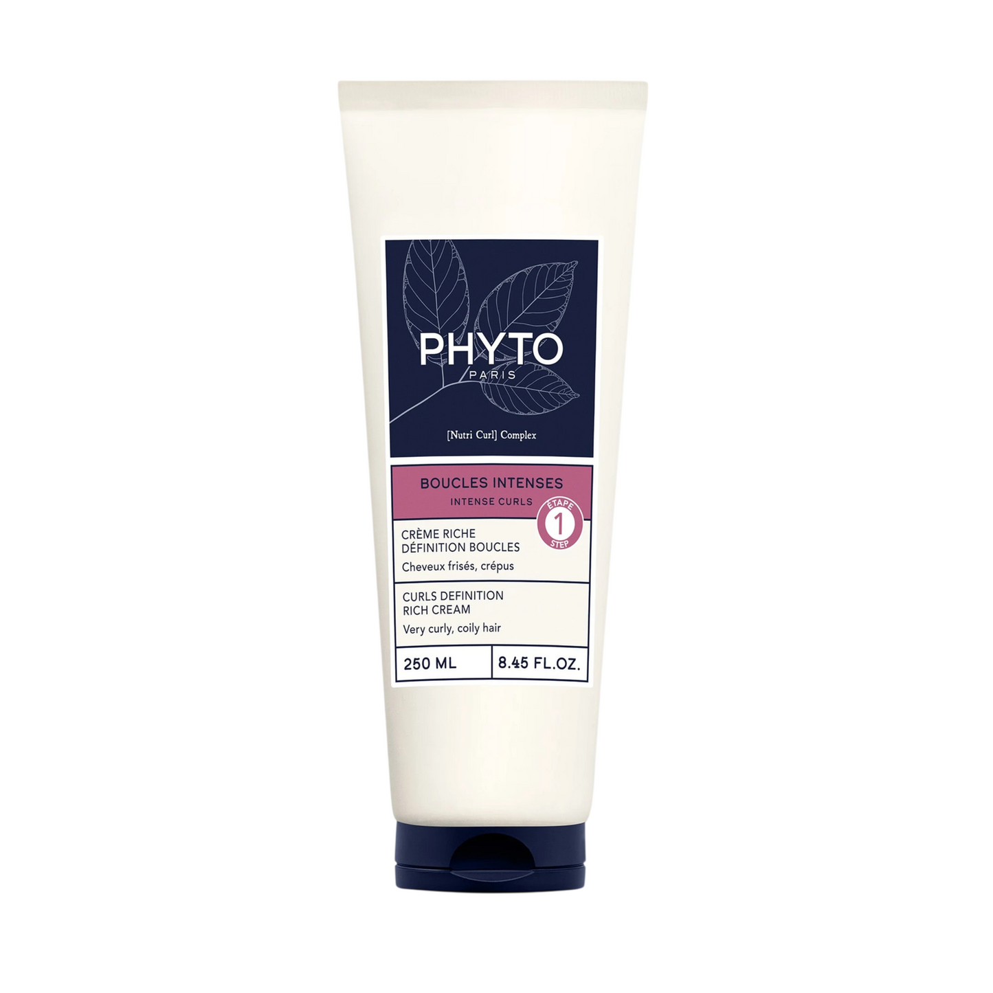 Phyto, Intense Curls, Haarstyling-Creme, 250 ml
