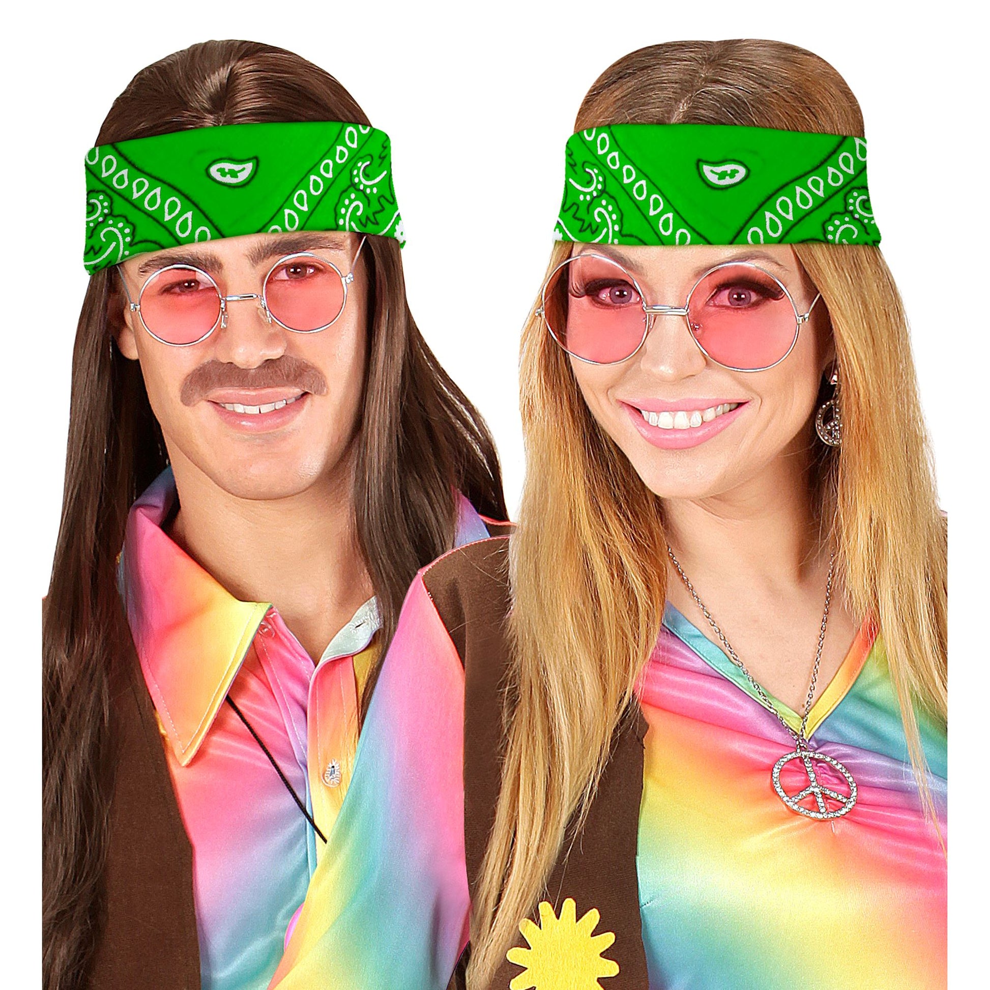 "BANDANA GRÜN" 55x55 cm - 100% Bauwolle – Ansicht 4