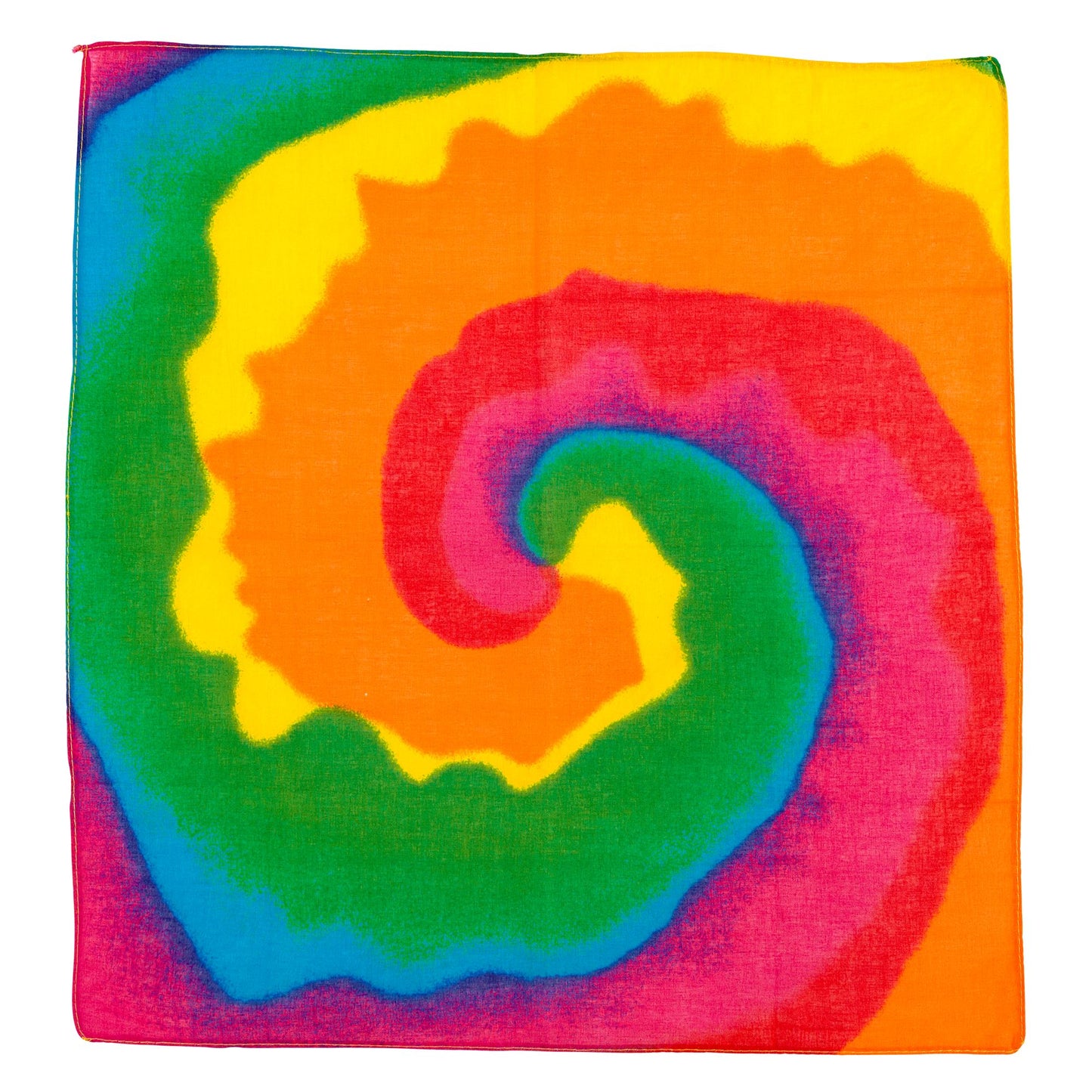 "BANDANA HIPPIE BATIK " 55x55 cm - 100% Bauwolle – Detailansicht